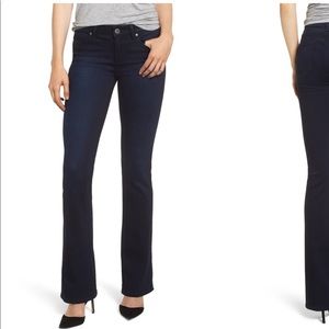 Paige mid rise manhattan bootcut jeans